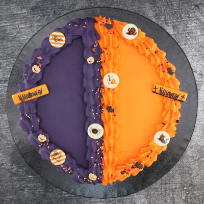 Halloween torte mit auflegern