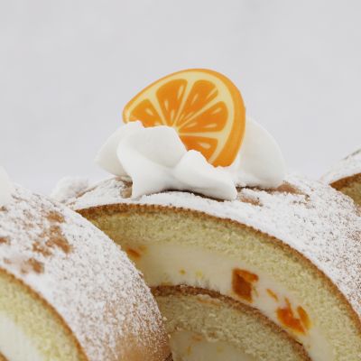 orangen aufleger an torte