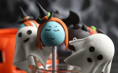 Cake Pops Halloween - Geister, Hexen und mehr