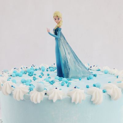 Frozen motiv torte